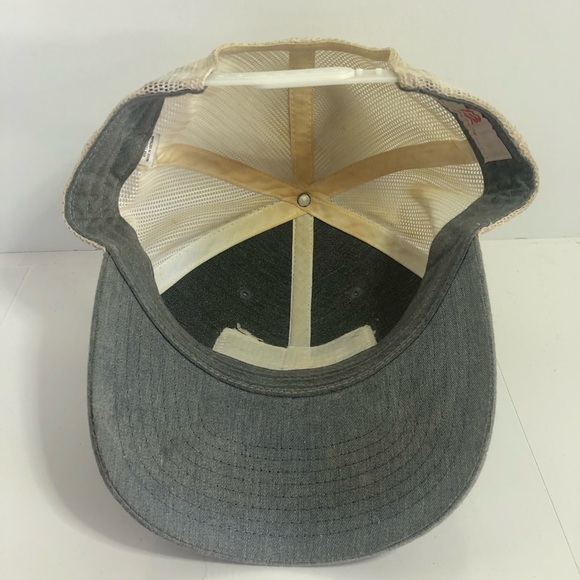 TB12 Hat. Adjustable Size. Grey/Orange. Some Slight Wear And Staining On Mesh. - Picture 6 of 9